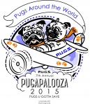 2015 Pugapalooza T-shirt